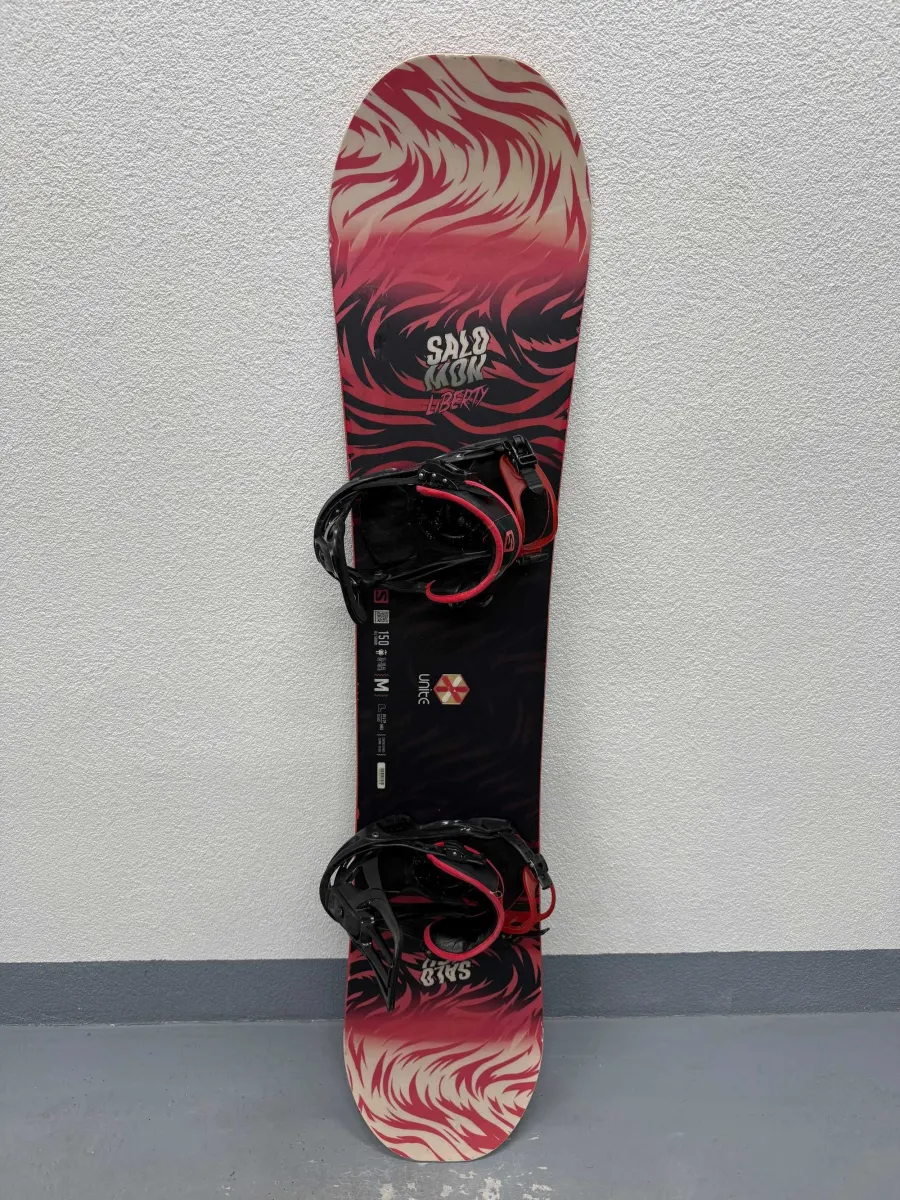 placa snowboard salomon liberty L150cm