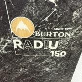 placa snowboard burton radius L150cm