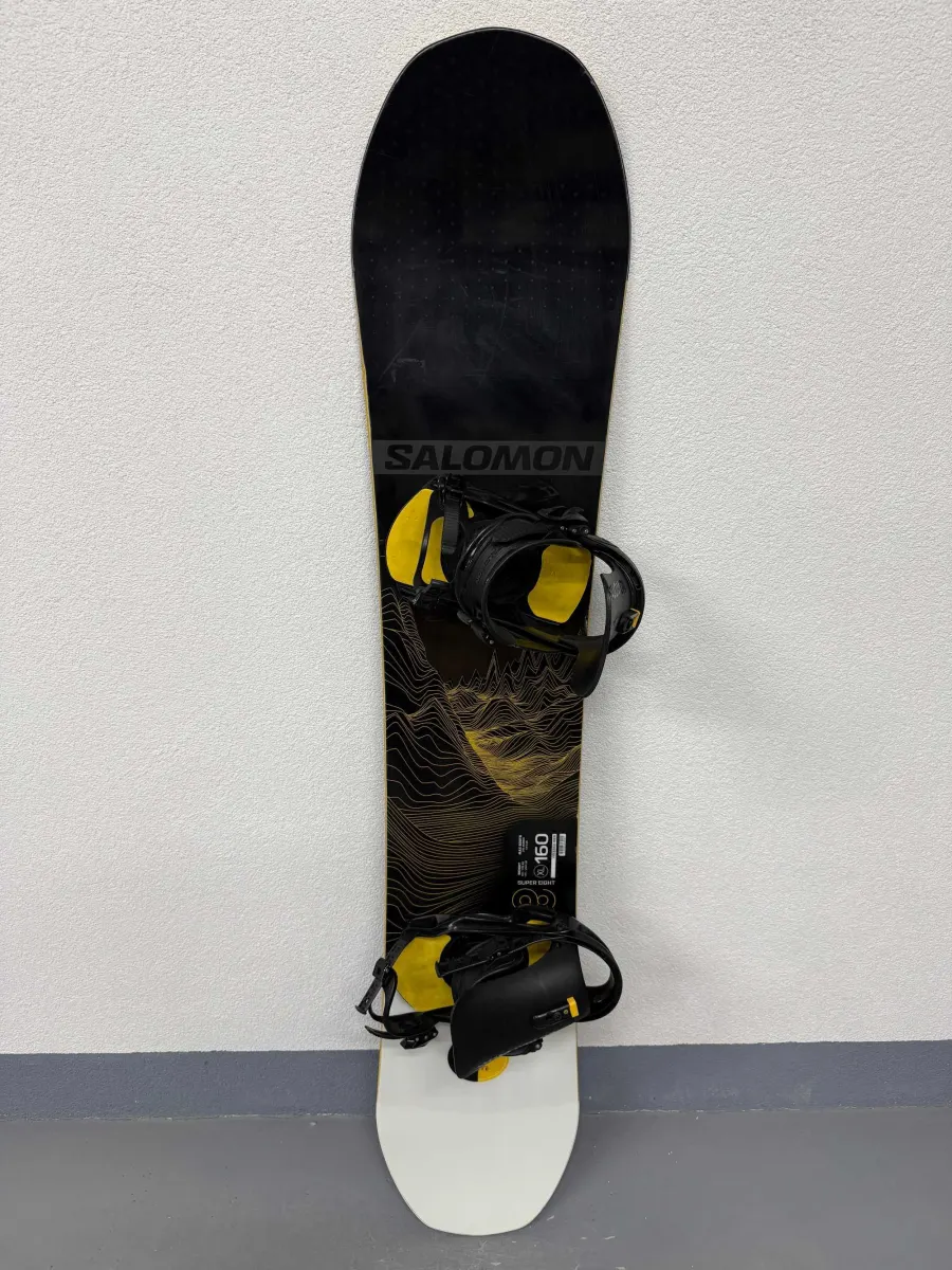 placa snowboard salomon super 8 rtl L160cm
