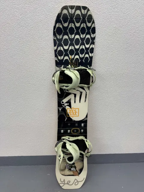 placa snowboard yes dicey L154cm