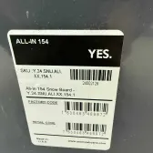 placa noua snowboard yes all-in L154cm