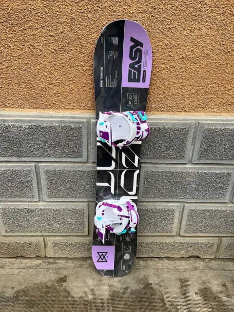 placa noua snowboard easy pink torsion L142cm