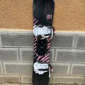 placa noua snowboard easy pink torsion L151