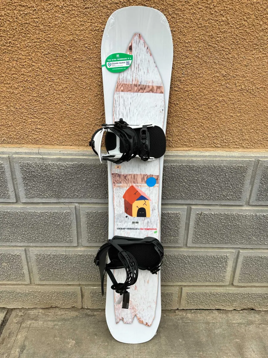 placa noua snowboard nitro cheap thrills rental L157cm