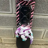 placa noua snowboard easy pink torsion L145