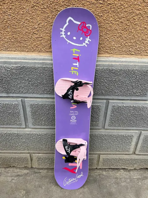 placa noua copii snowboard hello kitty L125