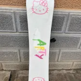 placa noua snowboard hello kitty L125