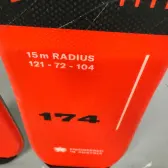 schi blizzard wcr 72 L174cm,160cm si 153cm