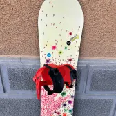 placa noua snowboard roxy silhouette banana L141cm