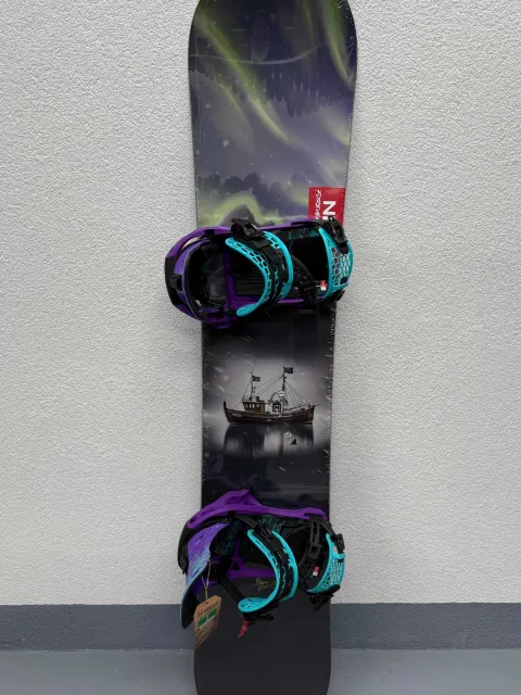 placa noua snowboard nitro team pro marcus kleveland wide L162cm