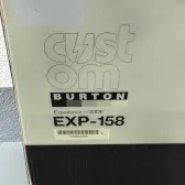 placa snowboard burton custom exp wide L158cm