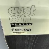 placa snowboard burton custom exp L158cm
