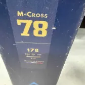 schi dynastar m-cross 78 L178cm,172cm si 164cm