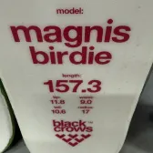 schi black crows magnis birdie L157,3cm,149.3cm si 139,3cm