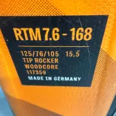 schi volkl rtm 7.6 L168cm