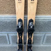 schi kustom skis L162cm