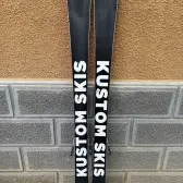 schi kustom skis L162cm