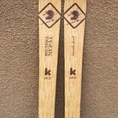 schi kustom skis L182cm