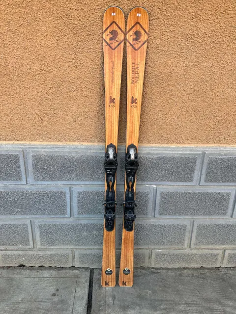 schi kustom skis L176cm
