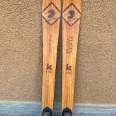 schi kustom skis L176cm