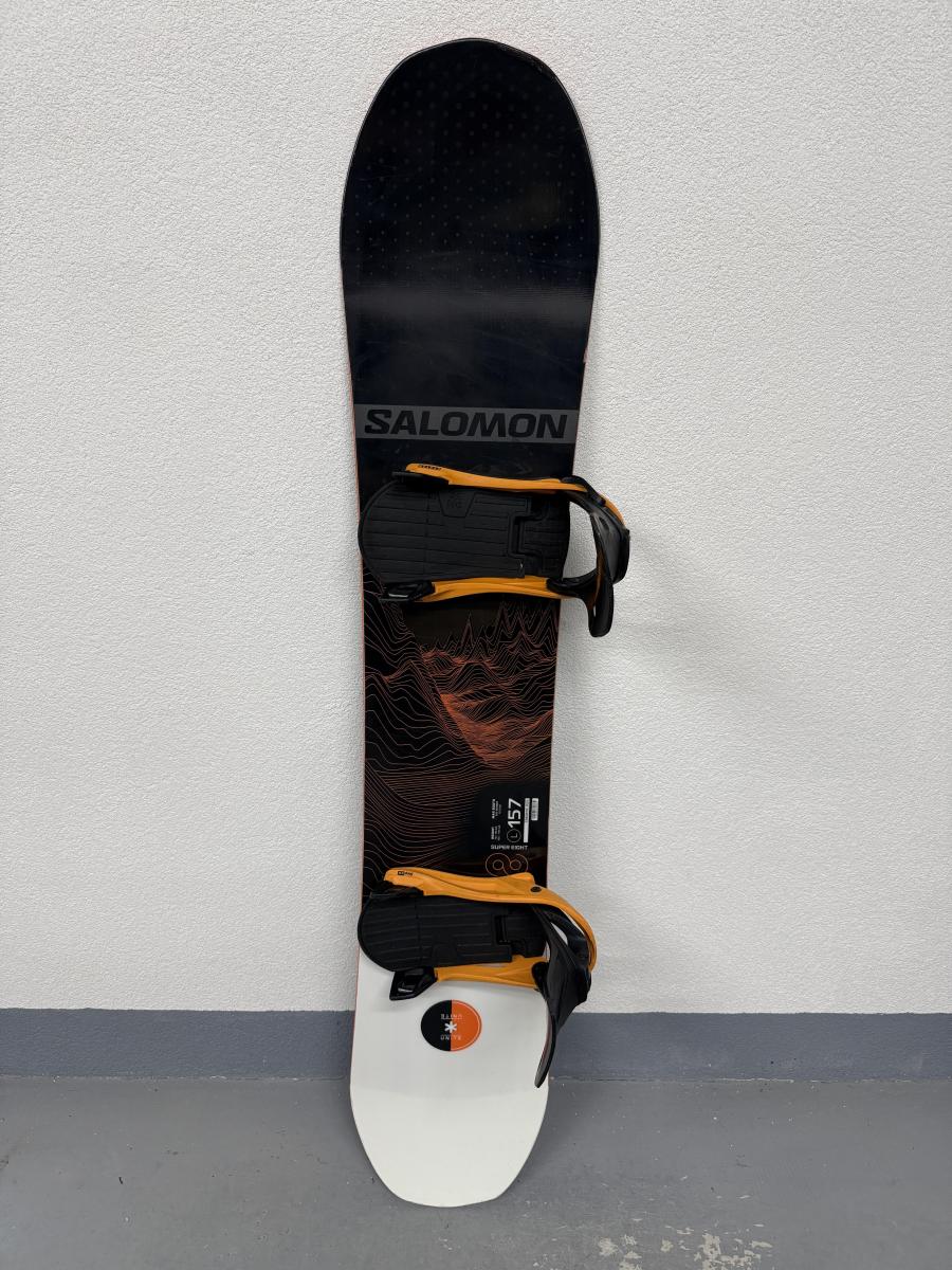placa snowboard salomon super 8 rtl L157cm