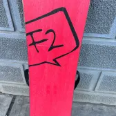 placa snowboard f2 sniper L157cm