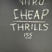 placa snowboard nitro cheap thrills L155cm