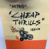 placa snowboard nitro cheap thrills L155cm
