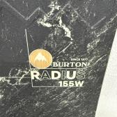 placa snowboard burton radius wide L155cm