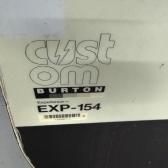 placa snowboard burton custom experience L154cm