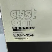 placa snowboard burton custom exp L154cm