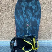placa snowboard salomon super 8 L154cm