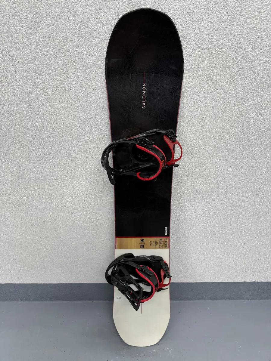 placa snowboard salomon super 8 L154cm