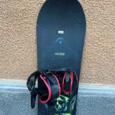 placa snowboard easy black torsion L154cm