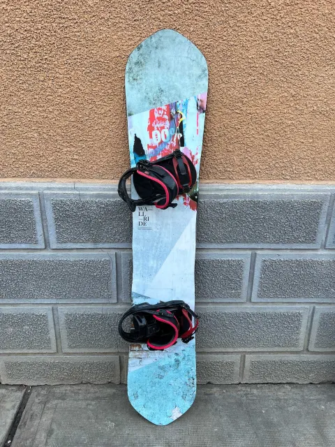 placa snowboard easy wallride L154cm