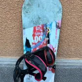 placa snowboard easy wallride L154cm