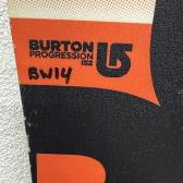 placa snowboard burton progression L152cm