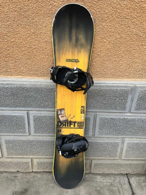 placa snowboard salomon drift rocker L152