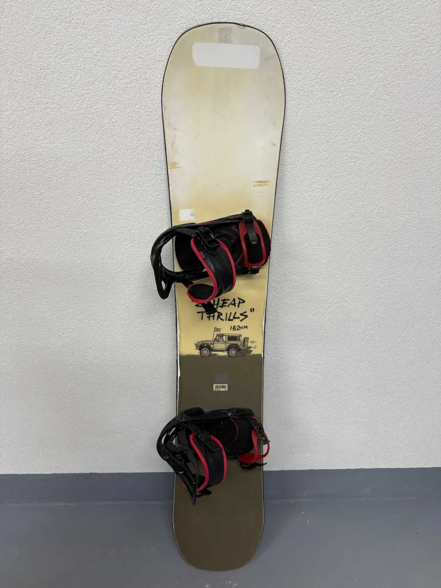 placa snowboard nitro cheap thrills L152cm