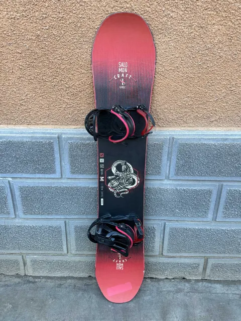 placa snowboard salomon craft L152cm