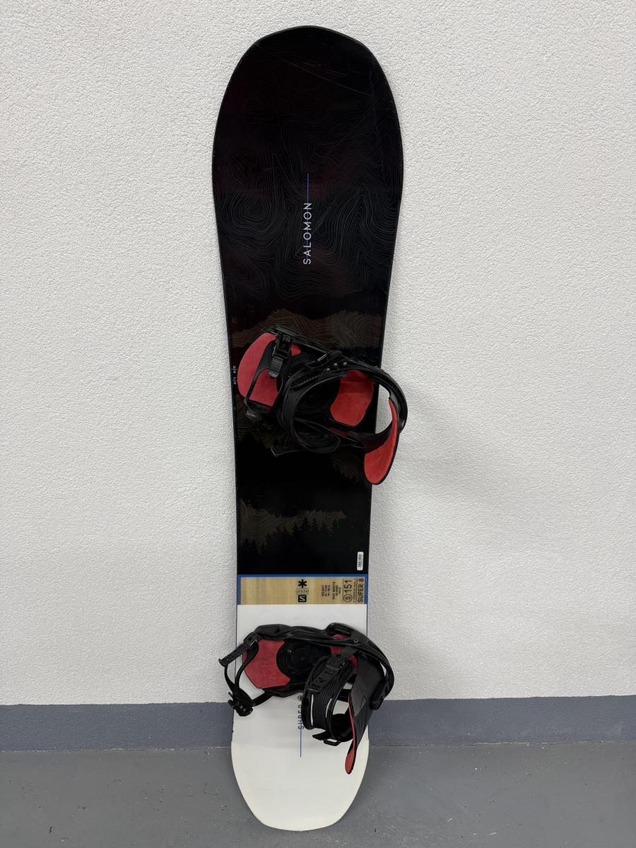 placa snowboard salomon super 8 L151cm