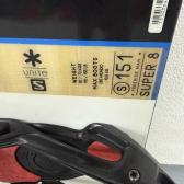 placa snowboard salomon super 8 L151cm